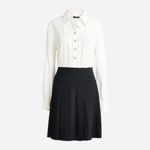 NWOT J.Crew Black & White Dress - Size 14